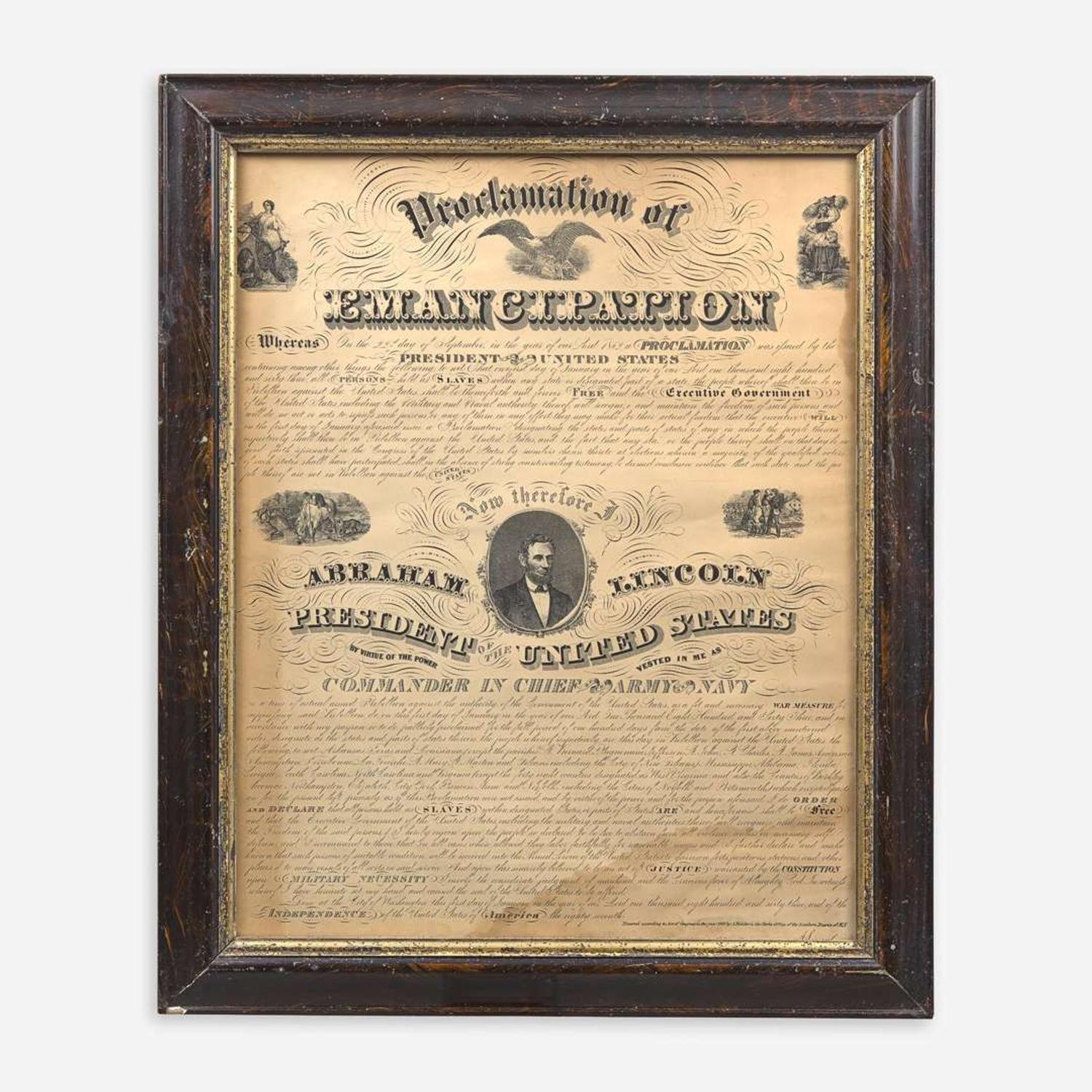 [African-Americana] [Emancipation Proclamation] Proclamation of Emancipation