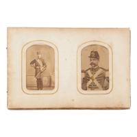 [Civil War] Carte de Visite Albums of Soldiers and Civilians incl. a Photographer with His Camera