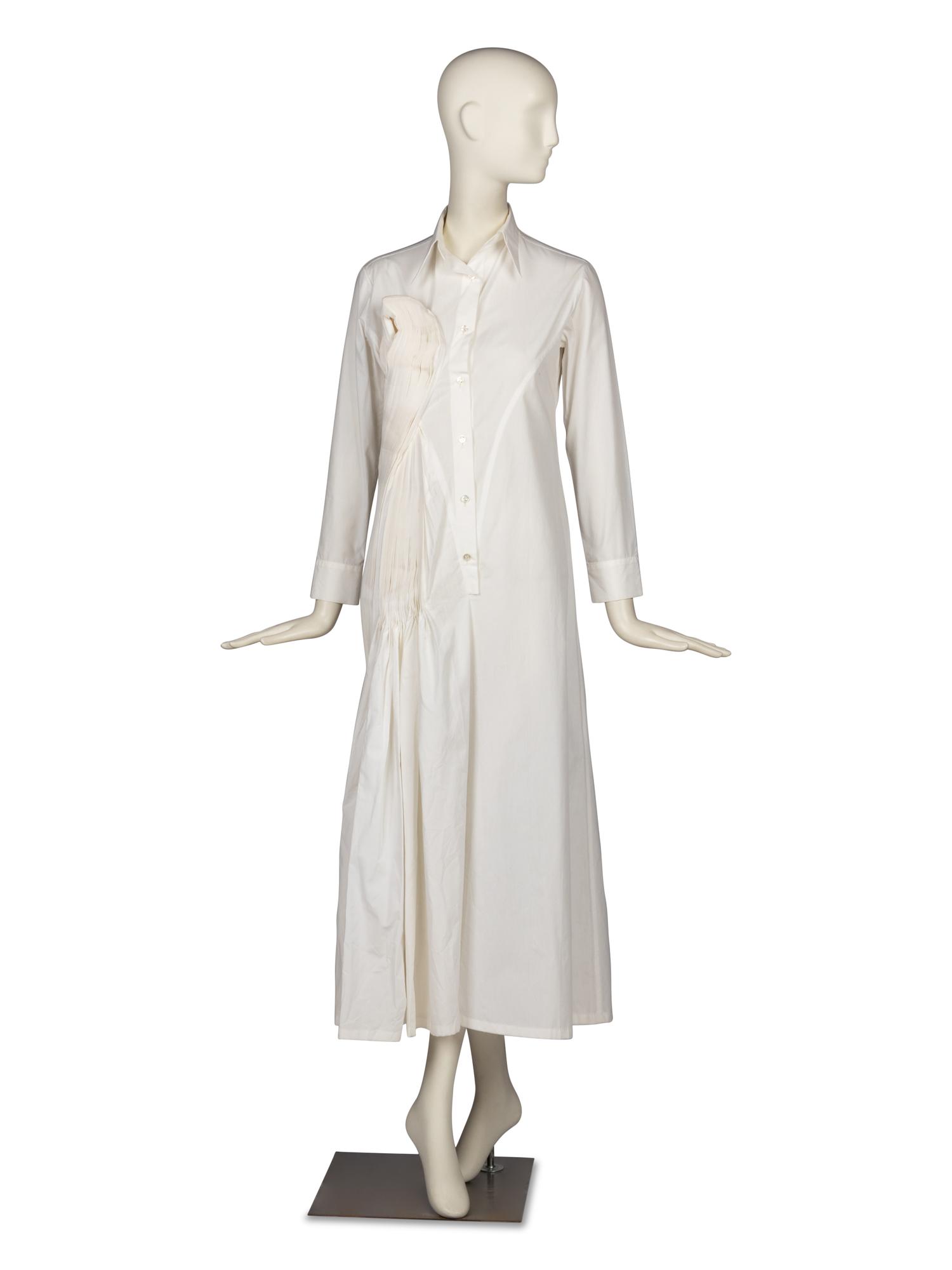 Yohji Yamamoto, Pleated Shirt Dress, 2005