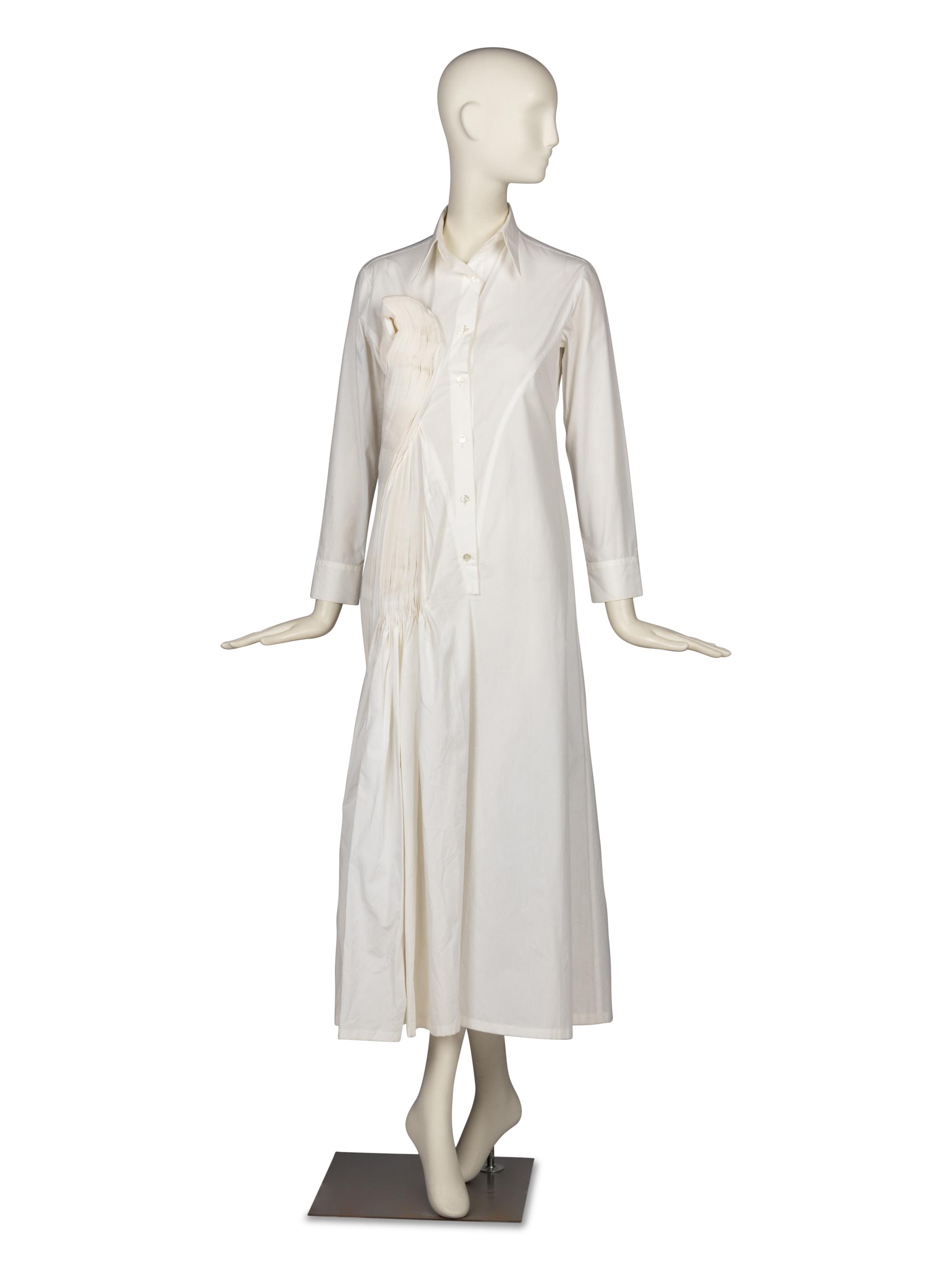 Yohji Yamamoto, Pleated Shirt Dress, 2005