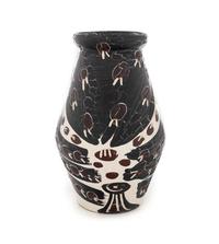 Hibou marron noir