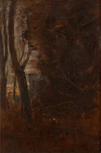 Jean-Baptiste-Camille Corot (French, 1796-1875) — Effet de Soir