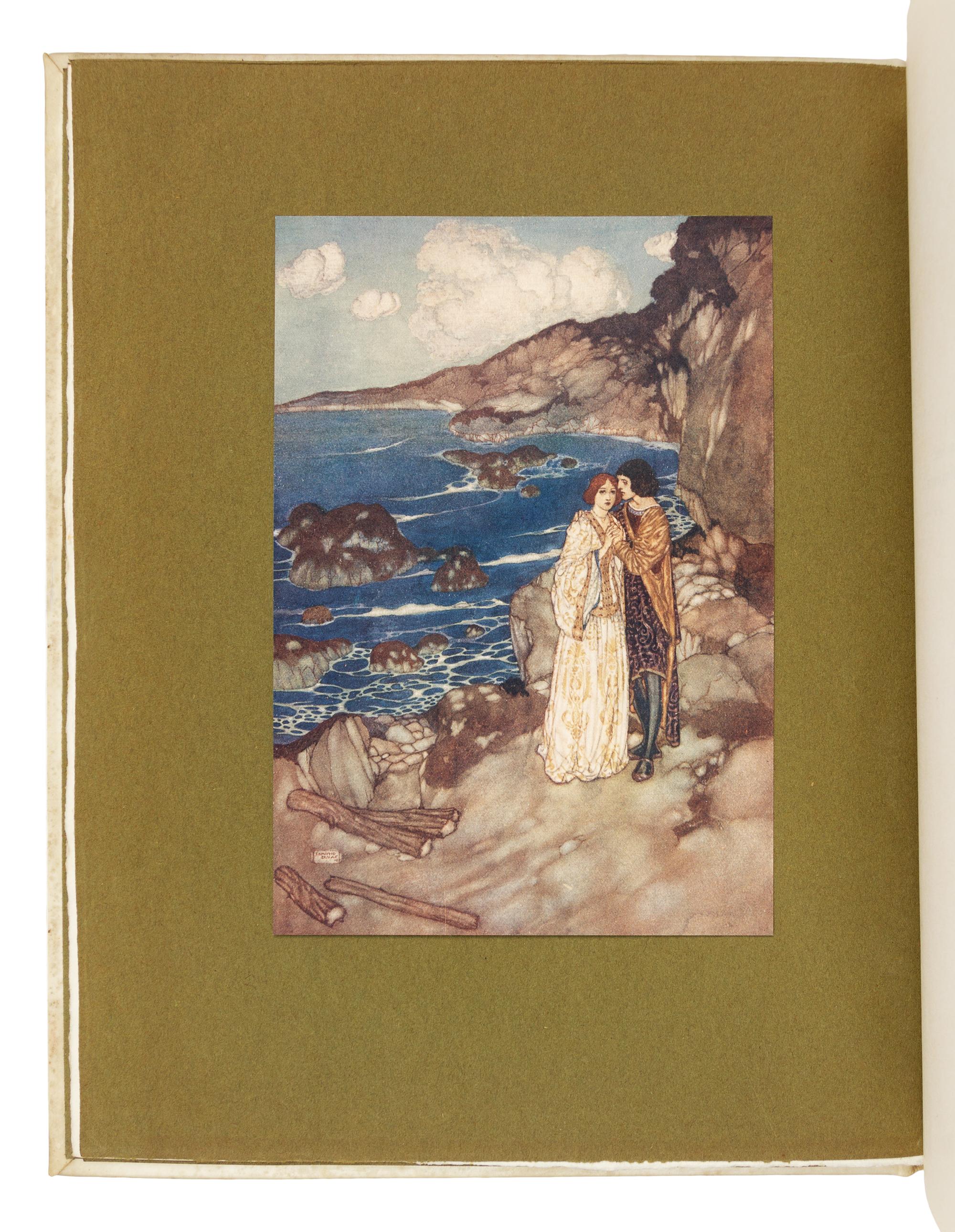 DULAC, Edmund (1882-1953), illustrator. -- SHAKESPEARE, William (1564-1616). The Tempest. London: Hodder & Stoughton, [1908].