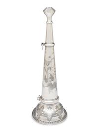 A Silver Plate Fireman's Parade Horn