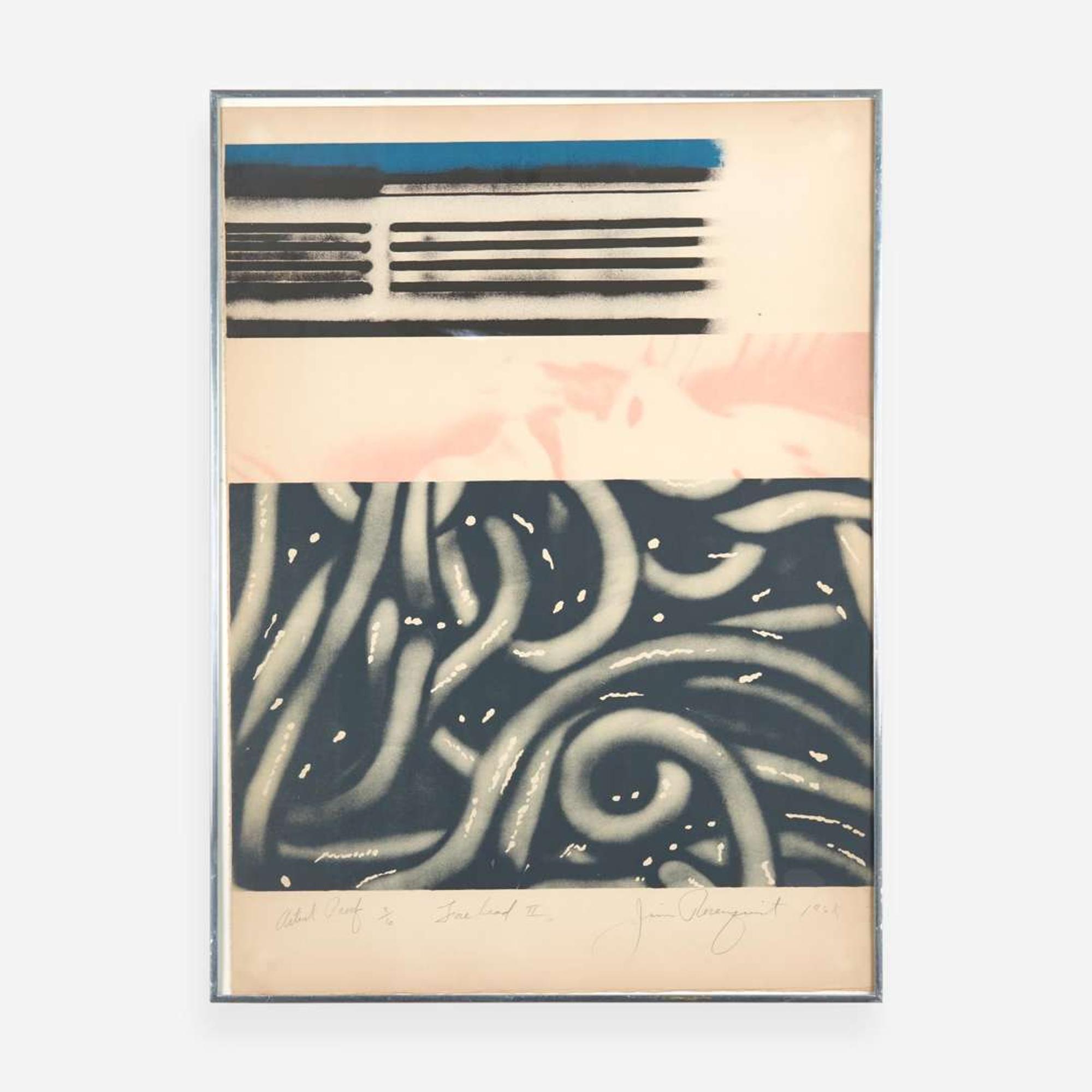 James Rosenquist (American, 1933-2017) Forehead II