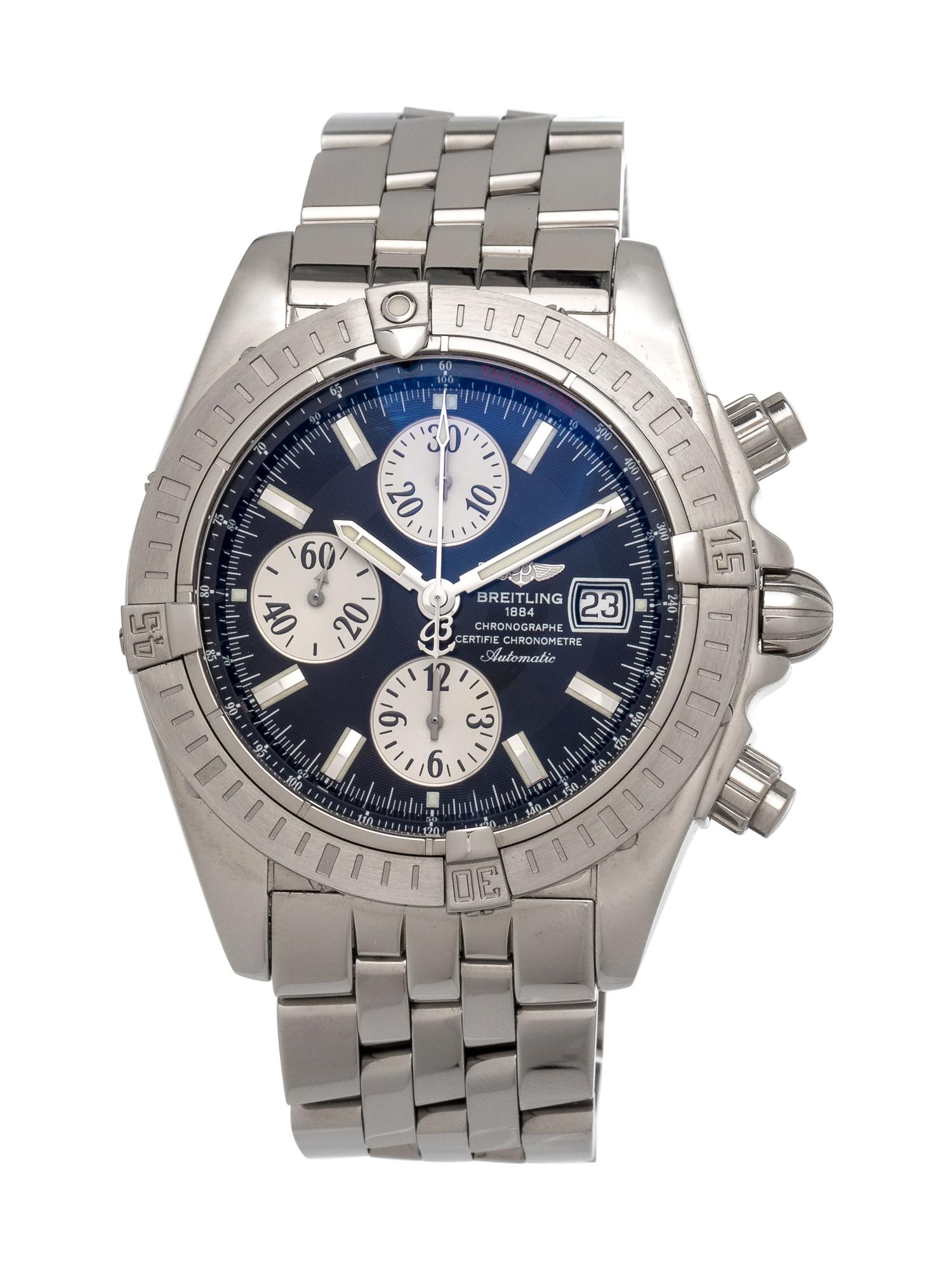 Breitling, Stainless Steel Ref. A13356 'Chronomat Evolution' Wristwatch