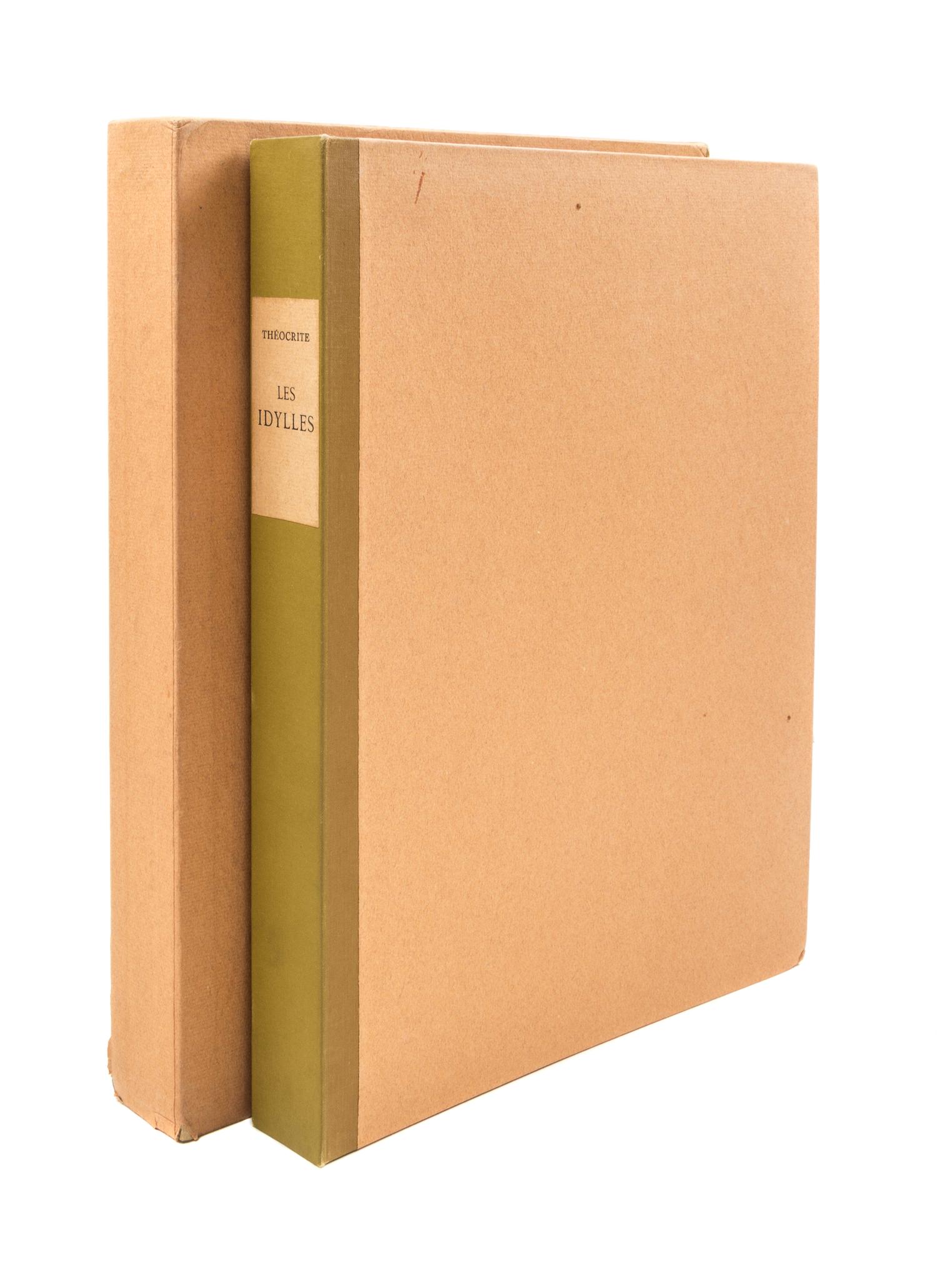 (LAURENS, HENRY) THEOCRITES. Les Idylles. Paris, 1945. Limited, signed.
