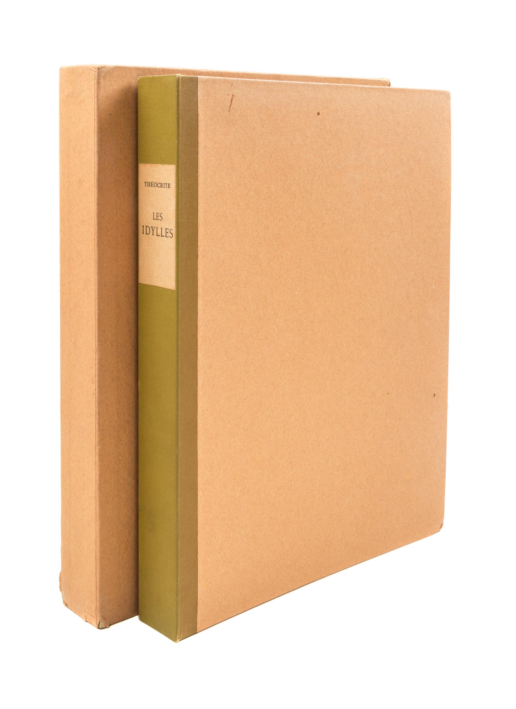 (LAURENS, HENRY) THEOCRITES. Les Idylles. Paris, 1945. Limited, signed.