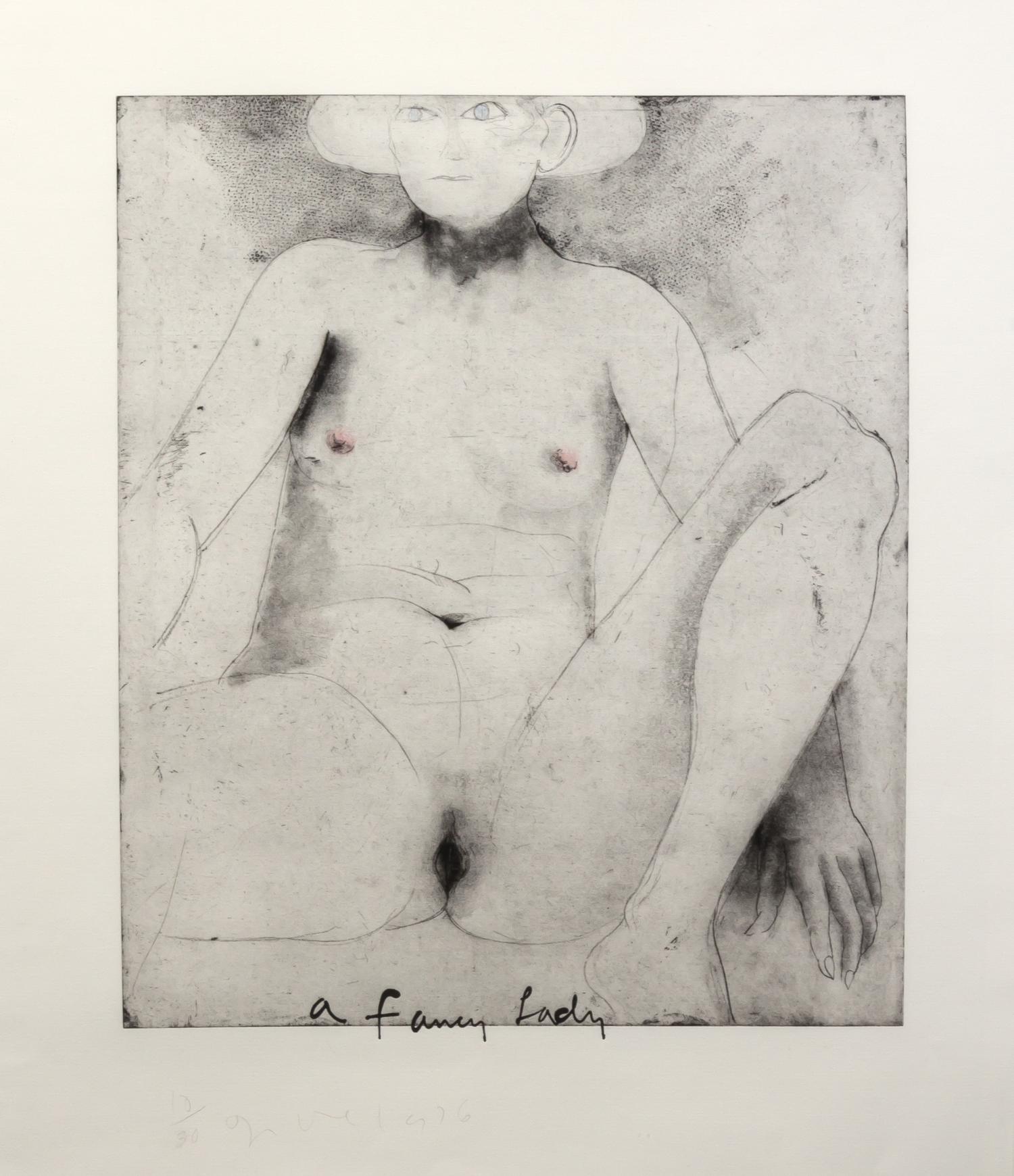 Jim Dine, (American, b. 1935), A Fancy Lady, 1976