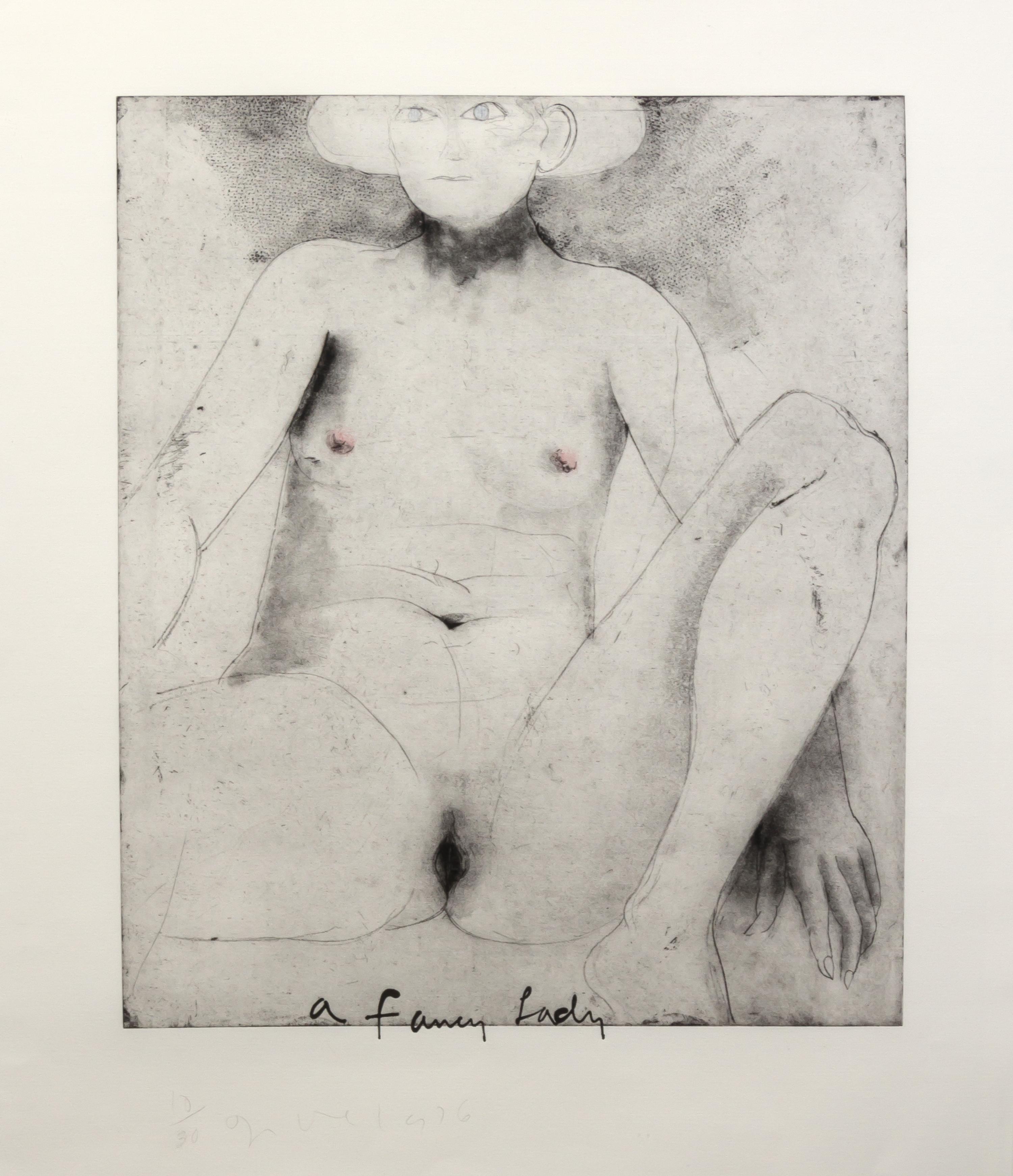 Jim Dine, (American, b. 1935), A Fancy Lady, 1976