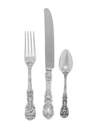 An American Silver Flatware Service