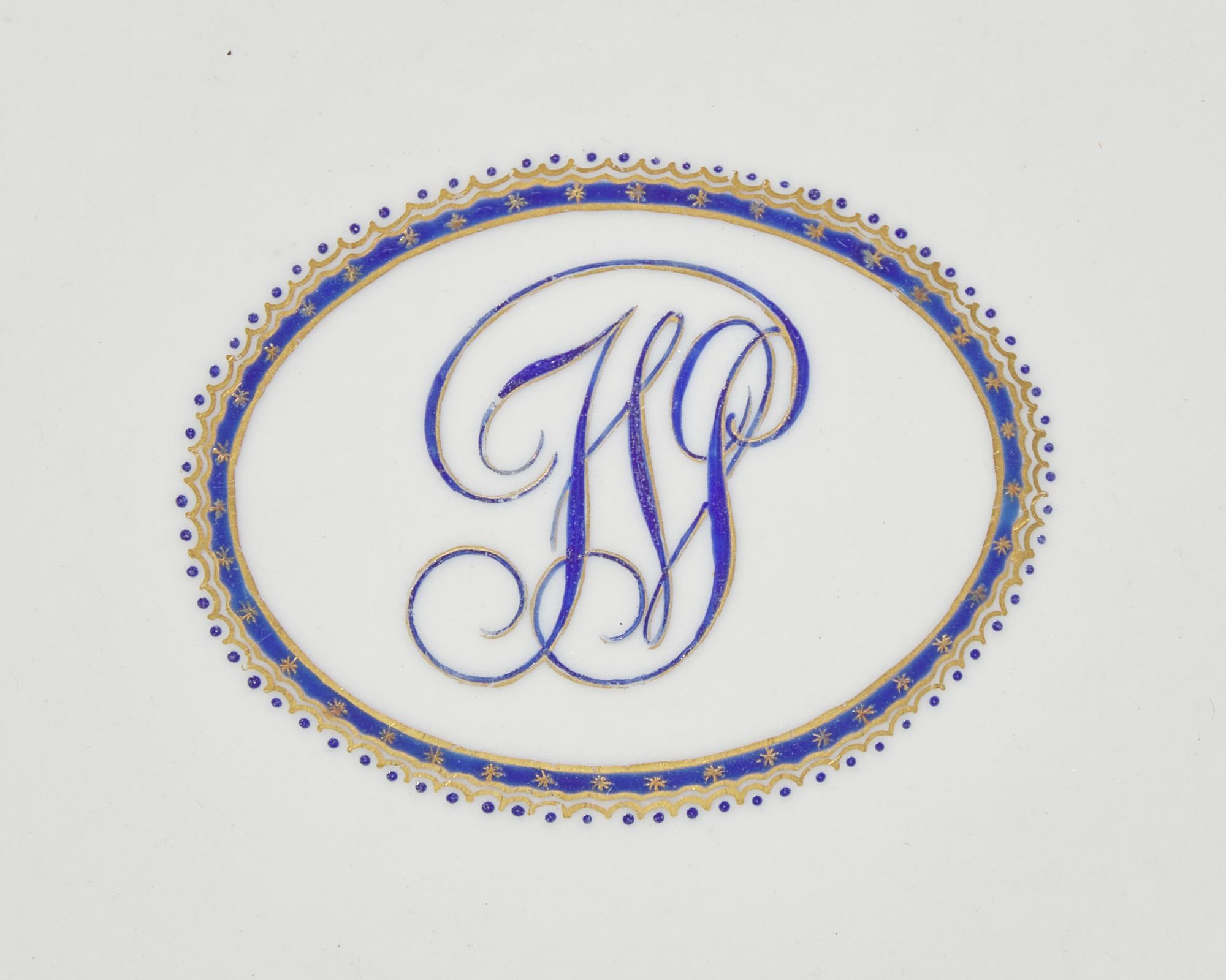 A Group of Five Chinese Export Porcelain Tablewares Made for the English Market, Circa 1785-1800