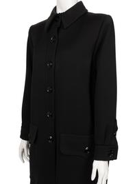 Yves Saint Laurent Rive Gauche Wool Coat, 1980-90s