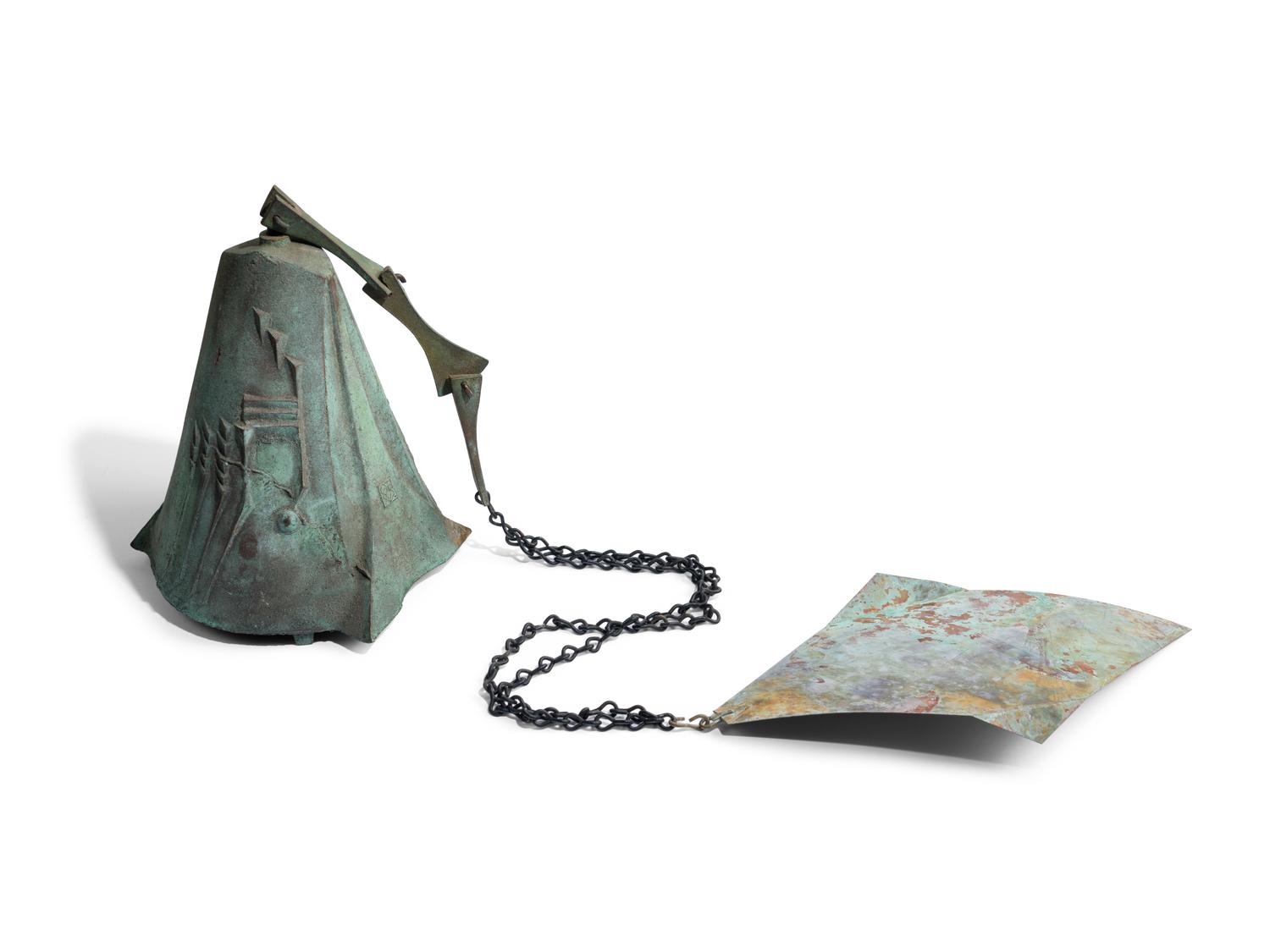 Cosanti Bronze Windbell, c. 1970 Acrosanti, USA