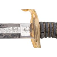 Fine Clauberg US Model 1850 Foot Officers Sword Retailed by JCF Deecken of New York