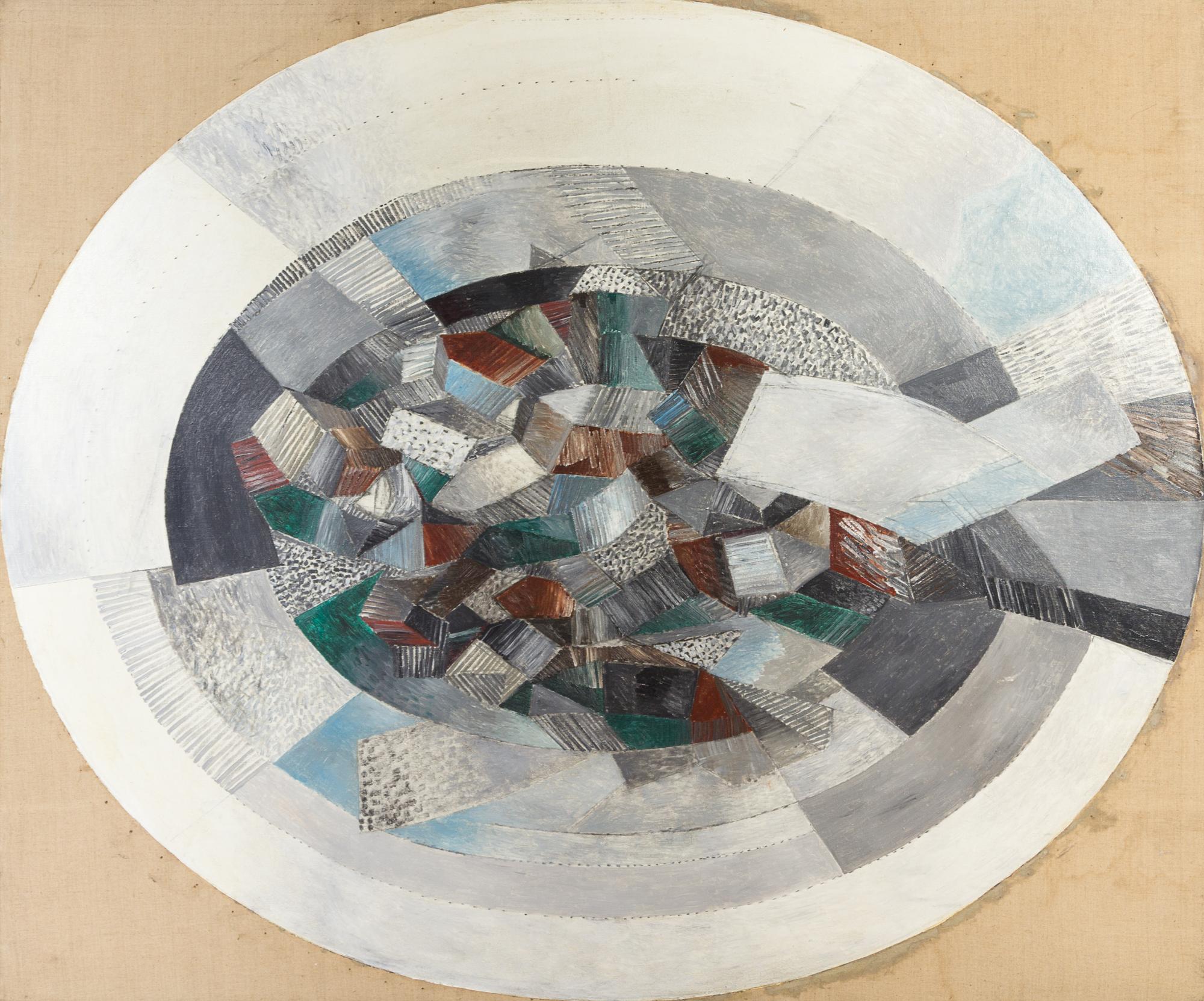 Edward Giobbi, (American, b. 1926), Mycenae V