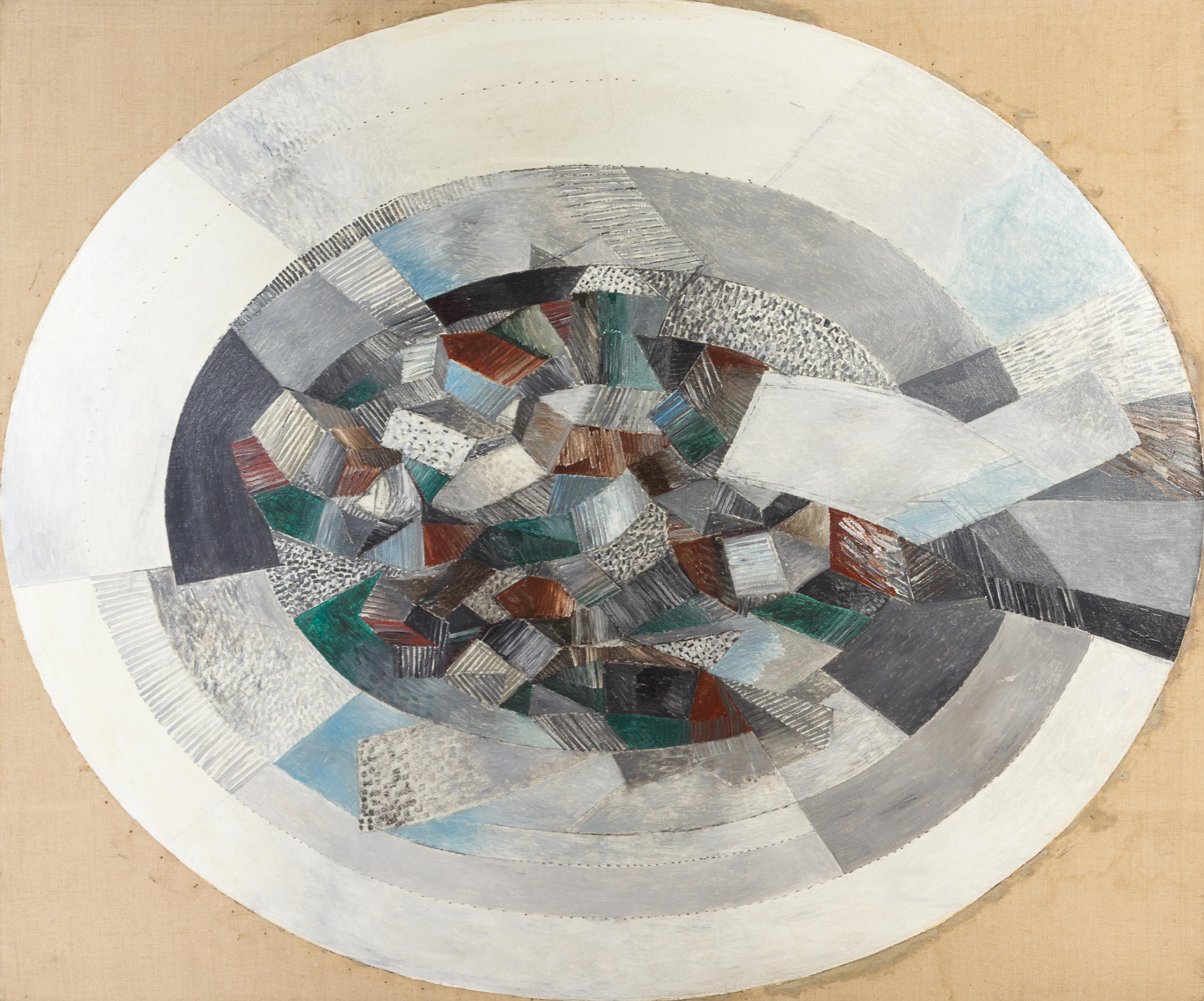 Edward Giobbi, (American, b. 1926), Mycenae V