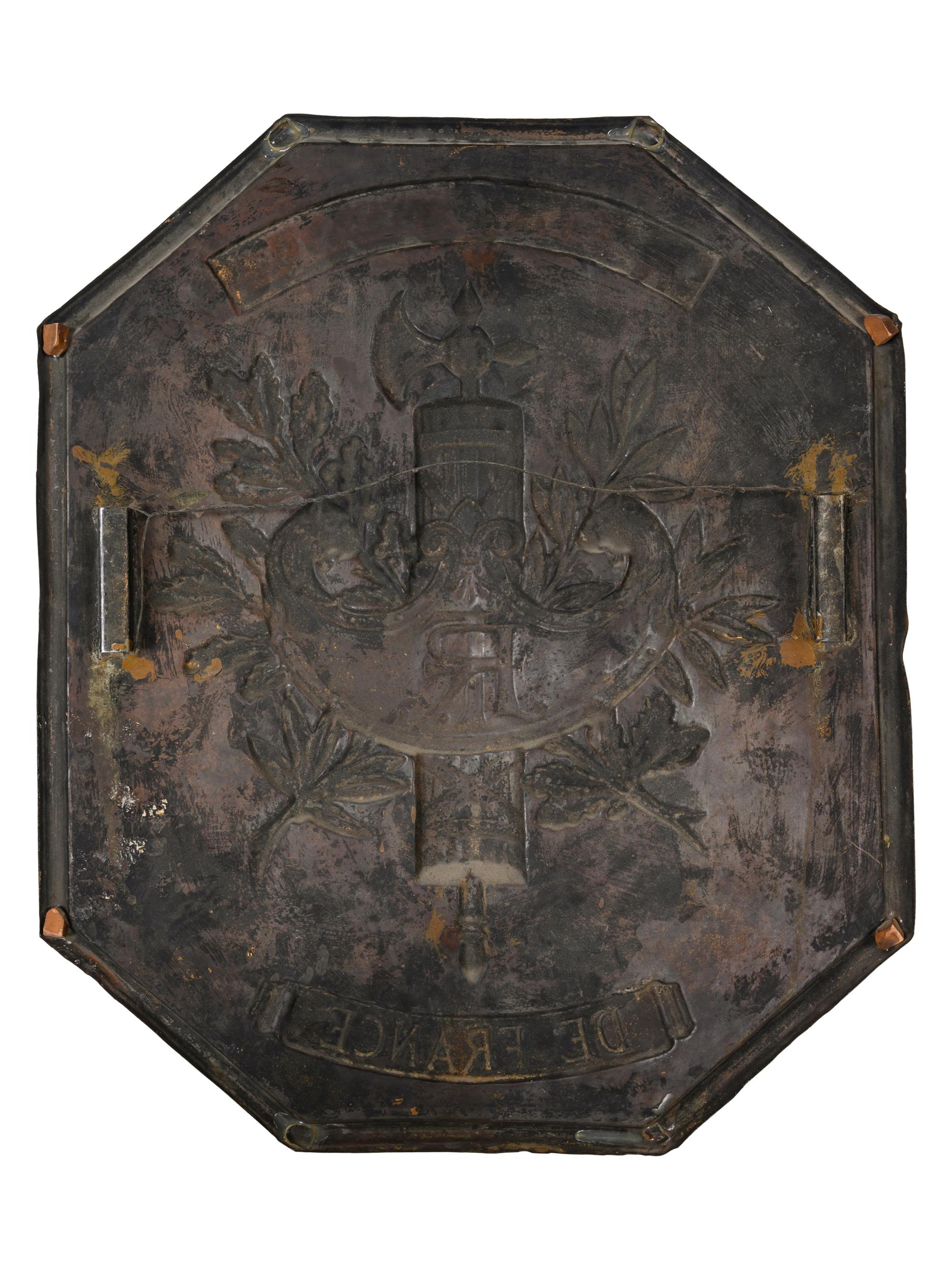 A Gilt Bronze French Republic Consulat Plaque