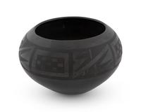 A San Ildefonso Blackware Bowl — MARIA AND JULIAN MARTINEZ