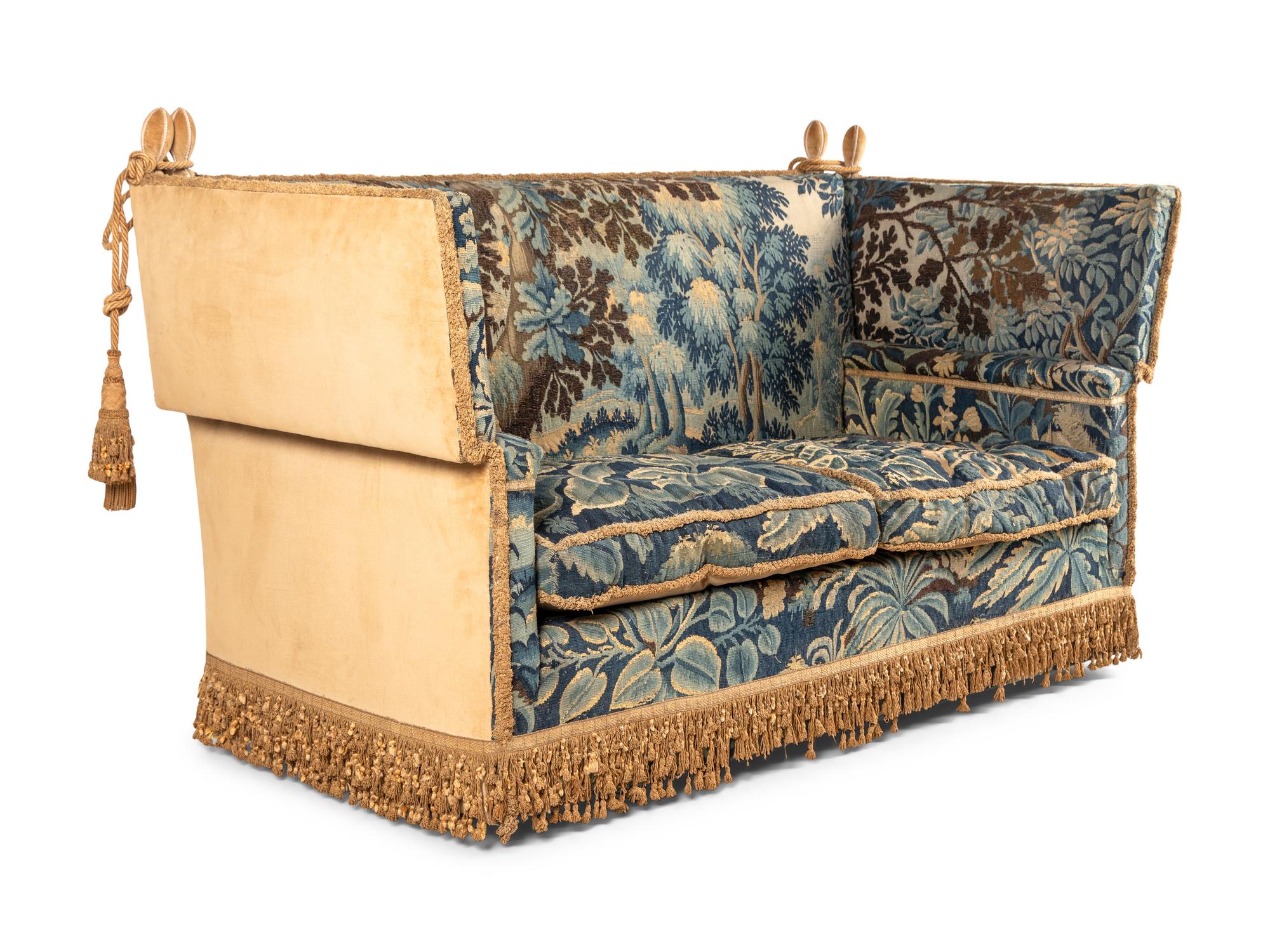 A Tapestry Upholstered Knole Sofa