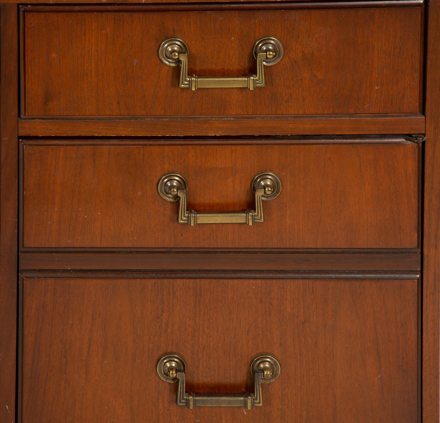 A Regency Style Mahogany Credenza