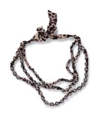 Three Lanvin Silk and Rhinestone Necklaces, 2005