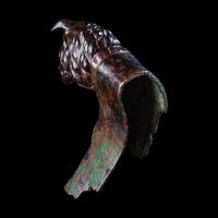 A Roman Bronze Fulcrum in the Form of a Molossian Hound