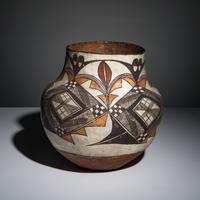 Acoma Four-Color Polychrome Olla