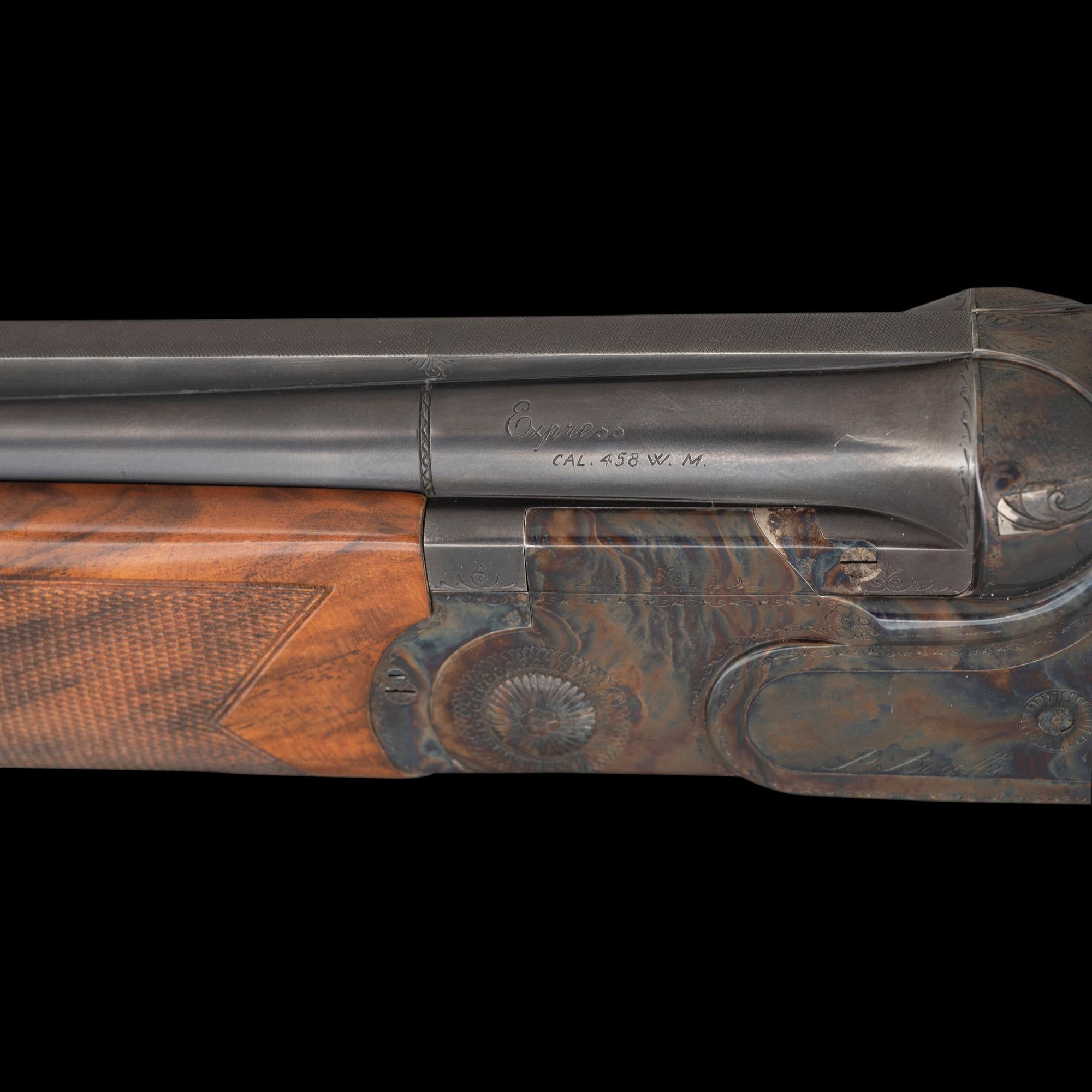 *Beretta SS06 Express Custom Sidelock Double Rifle in .458 Win. Mag. with Case