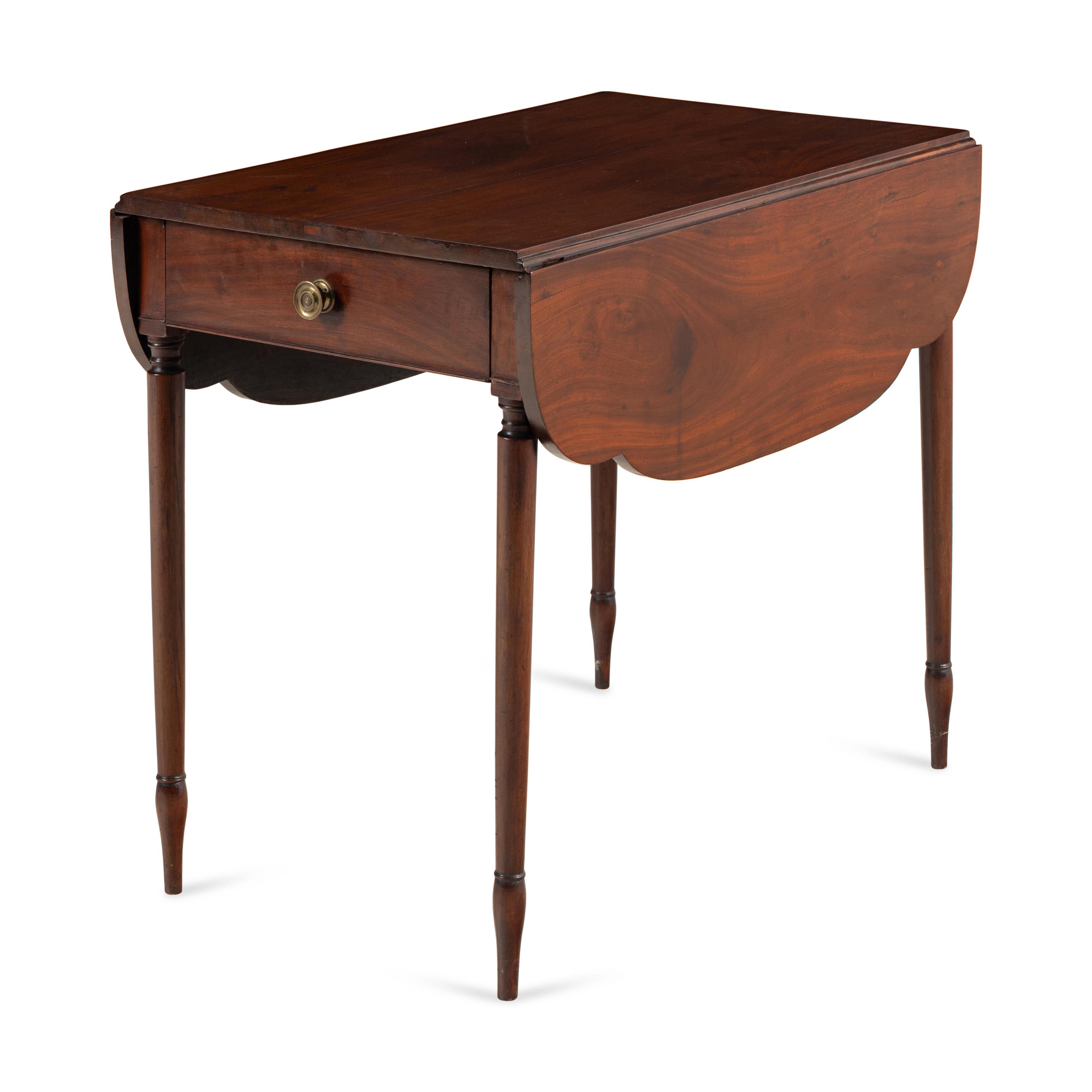 An American Mahogany Pembroke Table