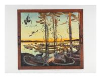 The Wisconsin Sesquicentennial Portfolio (complete portfolio of 17 works by 15 artists with portfolio case), 2001