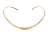 YELLOW GOLD COLLAR NECKLACE