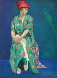 Untitled (Woman in a Green Dressing Gown)