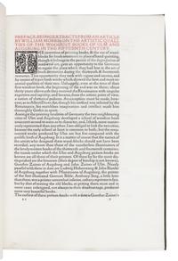 [KELMSCOTT PRESS]. COCKERELL, Sydney C. (1867-1962). Some German Woodcuts of the Fifteenth Century . Hammersmith: The Kelmscott Press, 1897 [issued 1898].