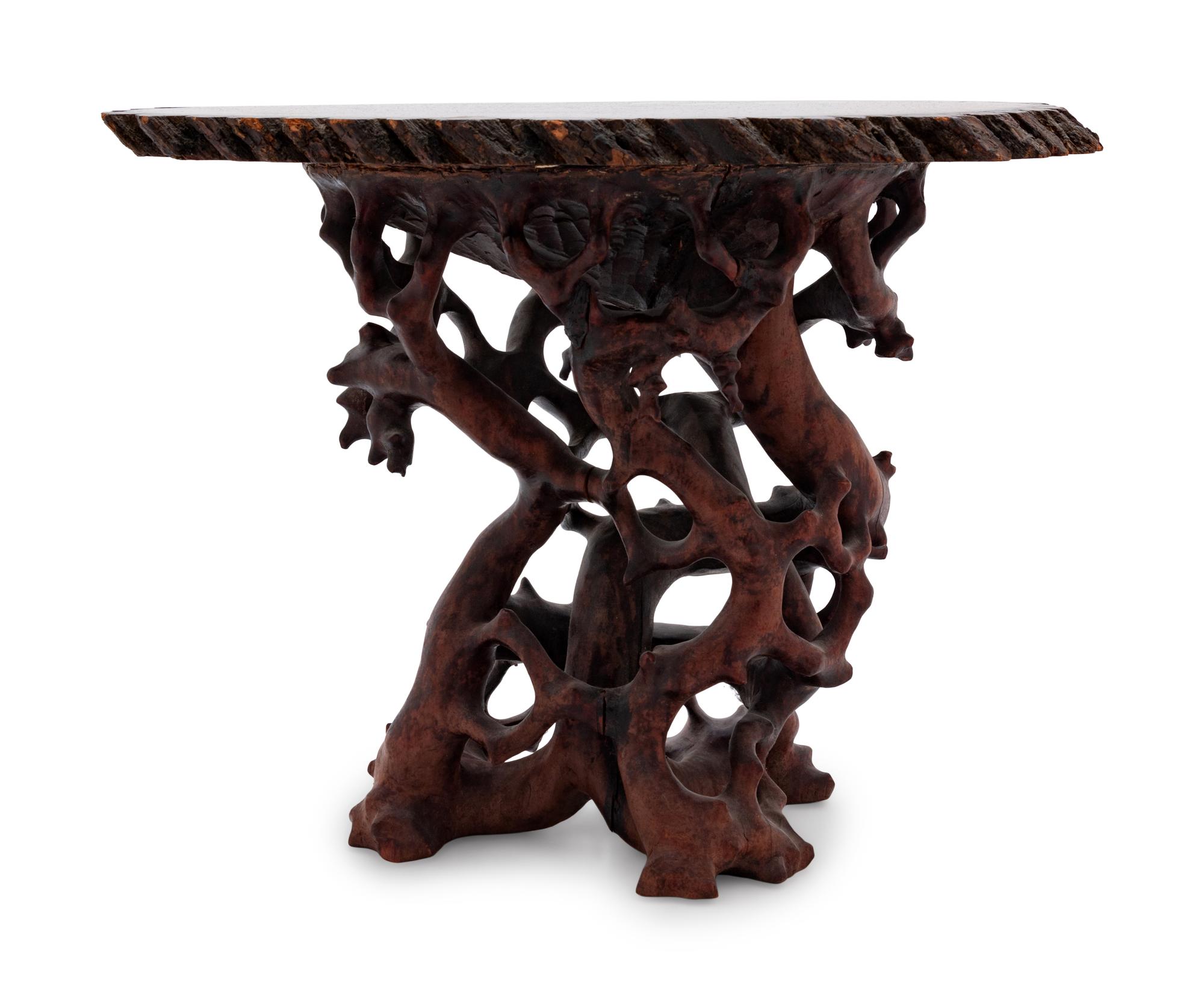 A Chinese Hardwood Stand