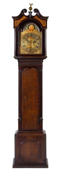 A Scottish George III Mahogany Tall Case Clock Height 92 inches. — GIBSON WEMYSS, CIRCA 1800