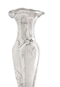 A Gorham Martelé Silver Vase