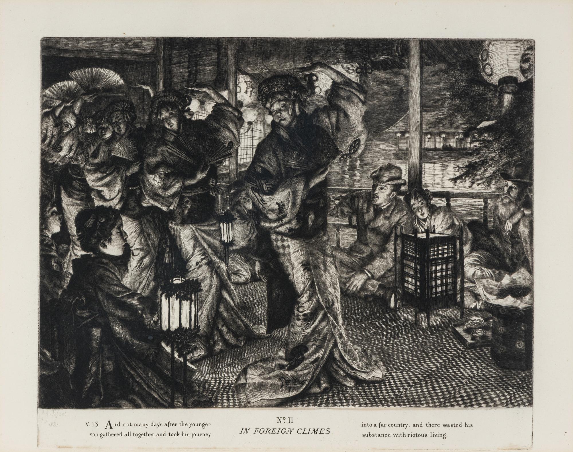 L’enfant prodigue (Suite of Five) , 1882