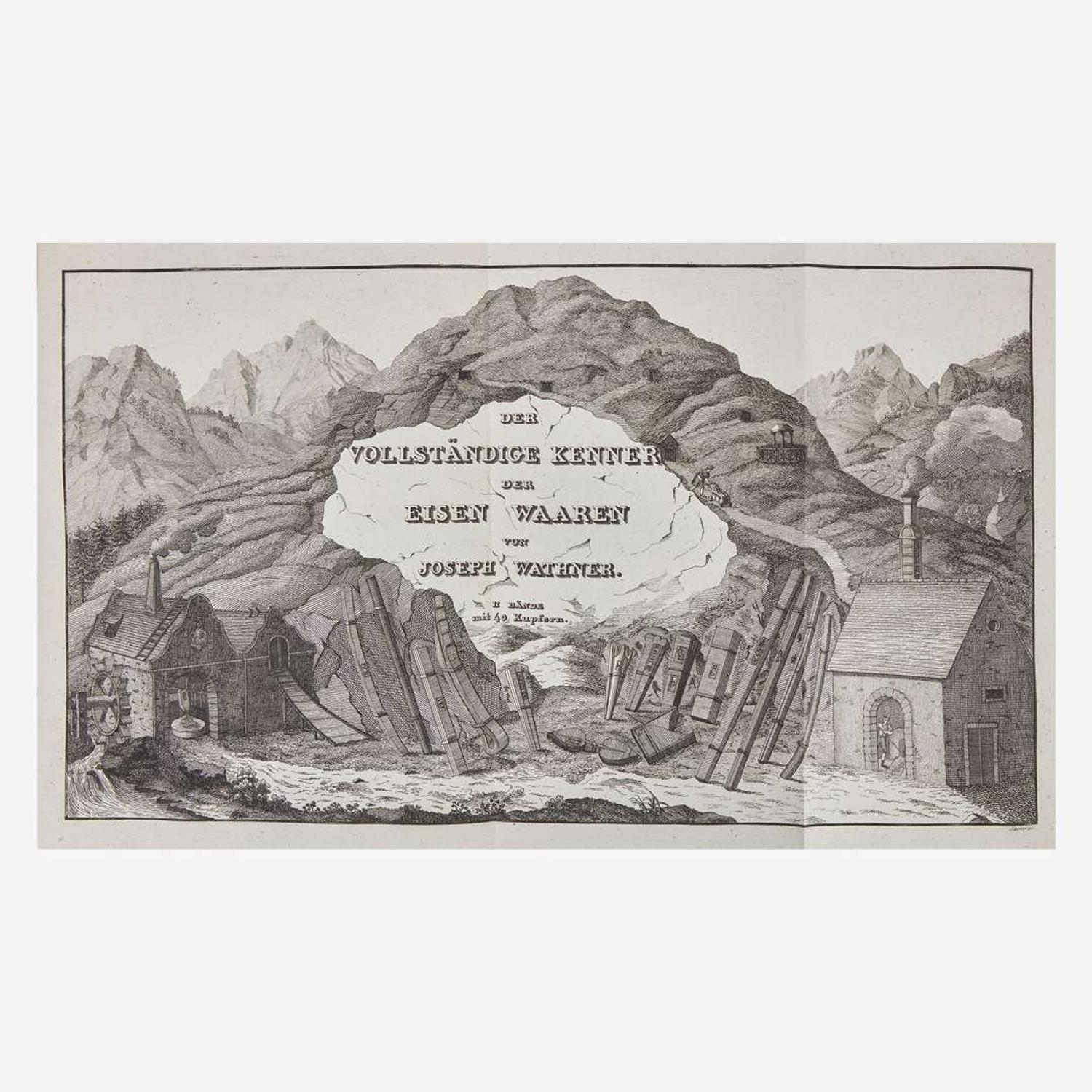 [Decorative Arts] Wathner, Joseph Der vollstandige kenner der gisenwaaren und ihrer zeichen...