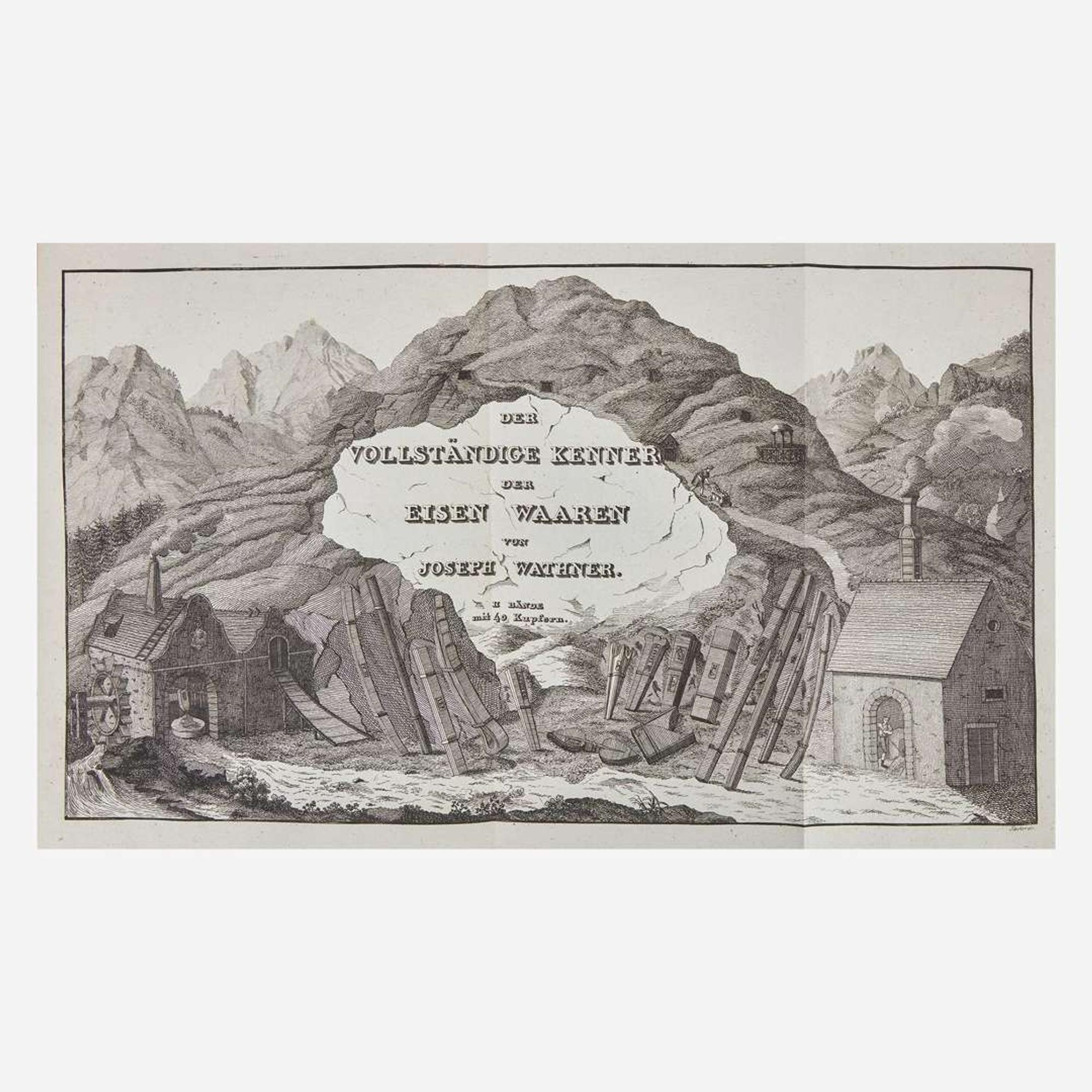 [Decorative Arts] Wathner, Joseph Der vollstandige kenner der gisenwaaren und ihrer zeichen...