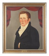 Attributed to John Tolman / The Burpee-Conant Limner (1777-1863), A Gentleman from Hartford