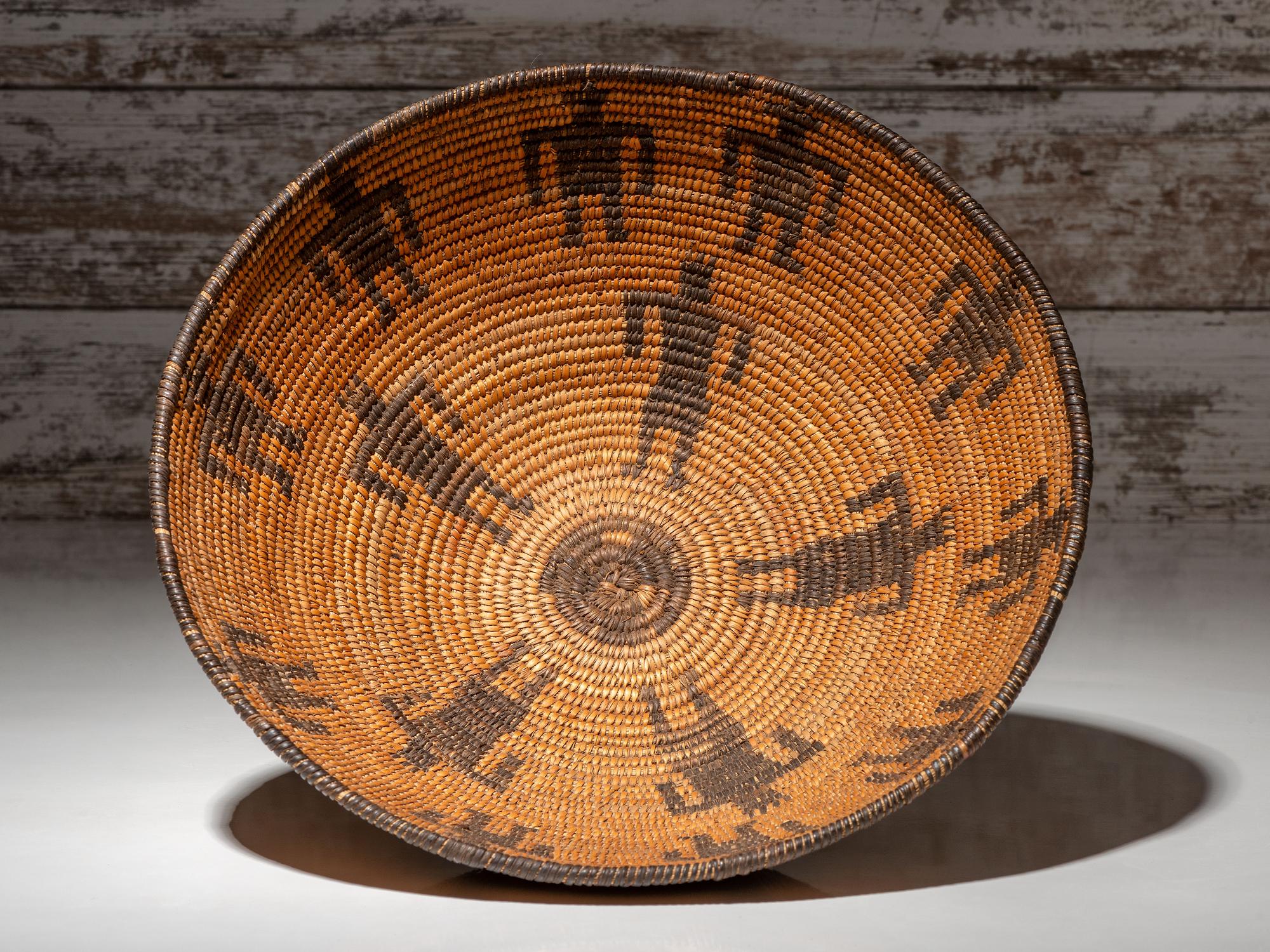 Akimel O'odham Figural Basket