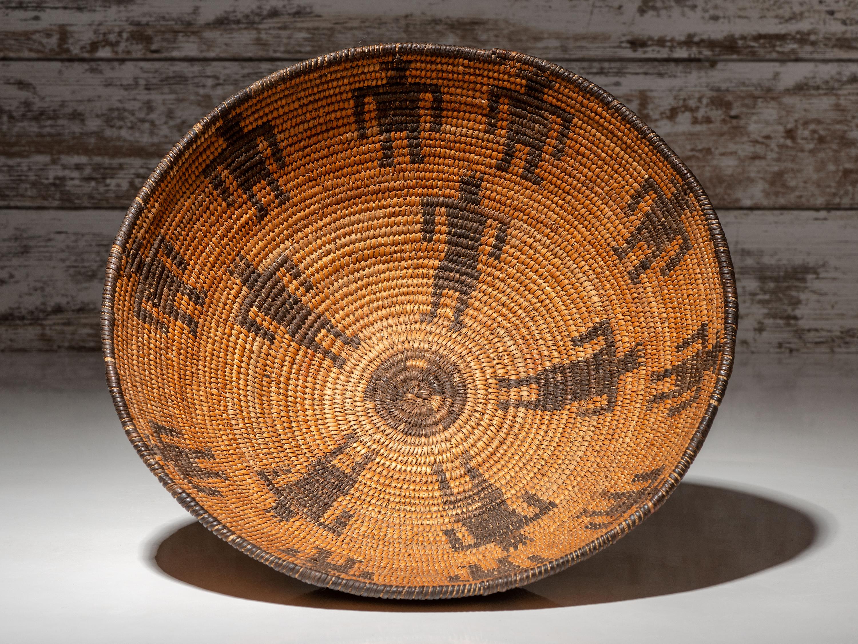 Akimel O'odham Figural Basket