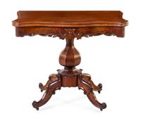A Wood Flip Top Game Table