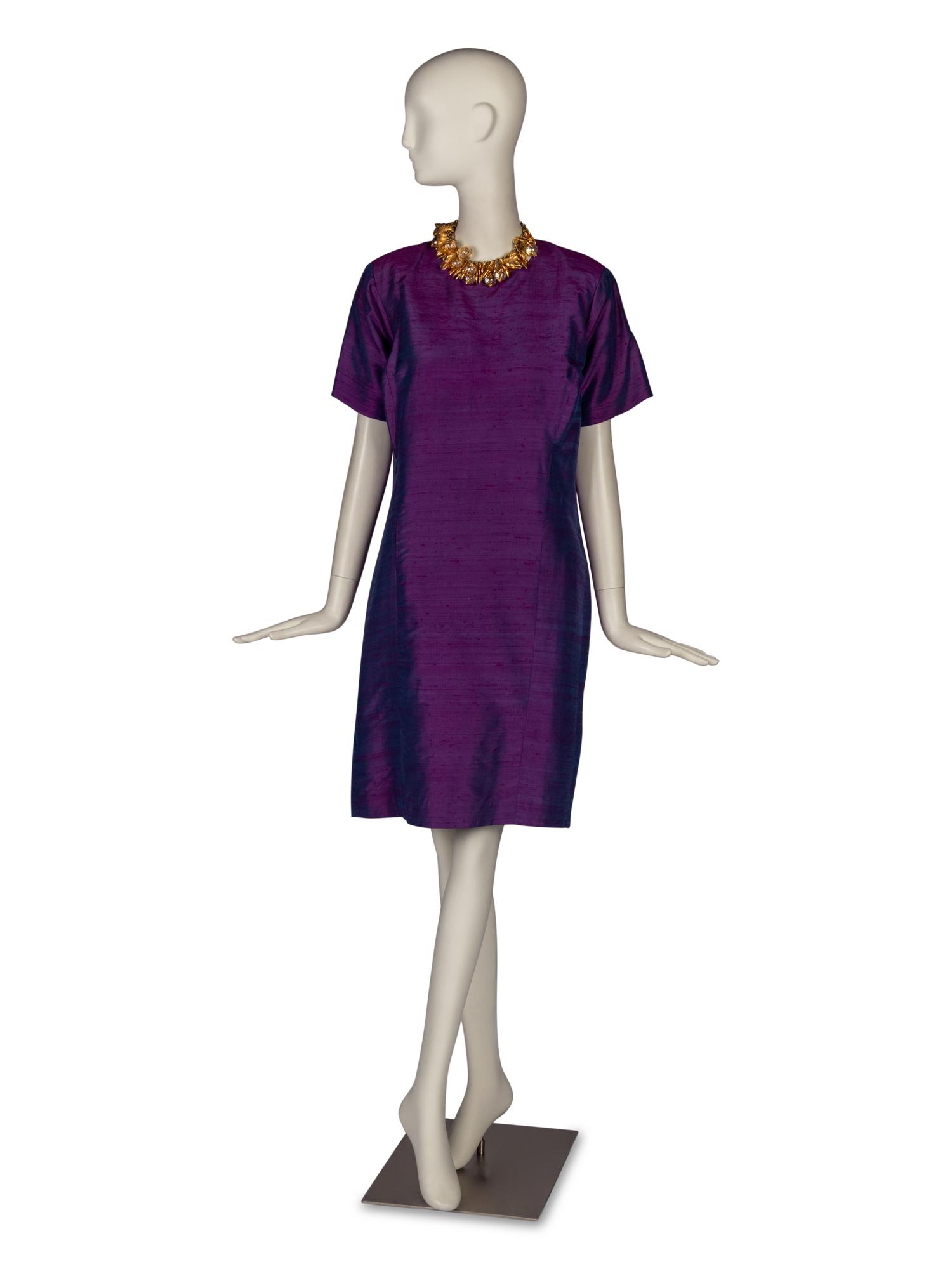 Collection of Three Designer Ensembles, Accompanied by a Collection of Costume Jewelry