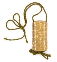 A Gilt Lacquer Five-Case Inro