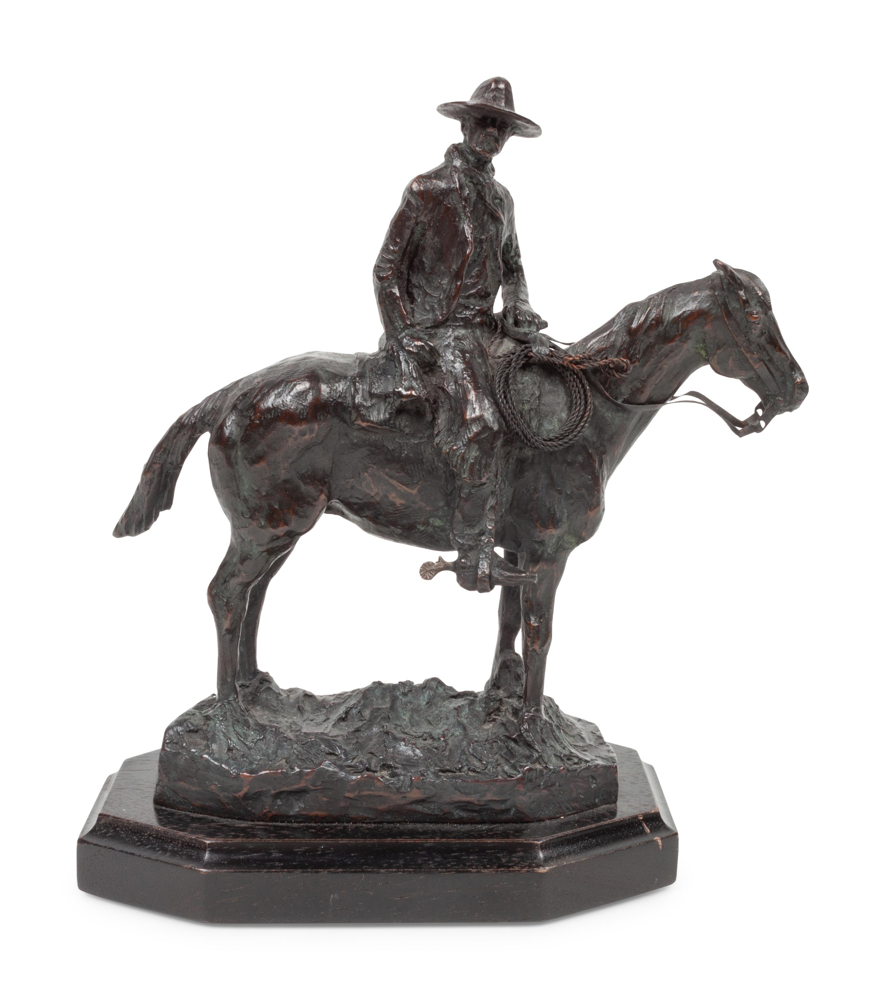 Cowboy on Horseback , edition 36/50