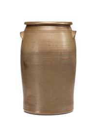 A Ten-Gallon Hamilton & Jones Stoneware Crock