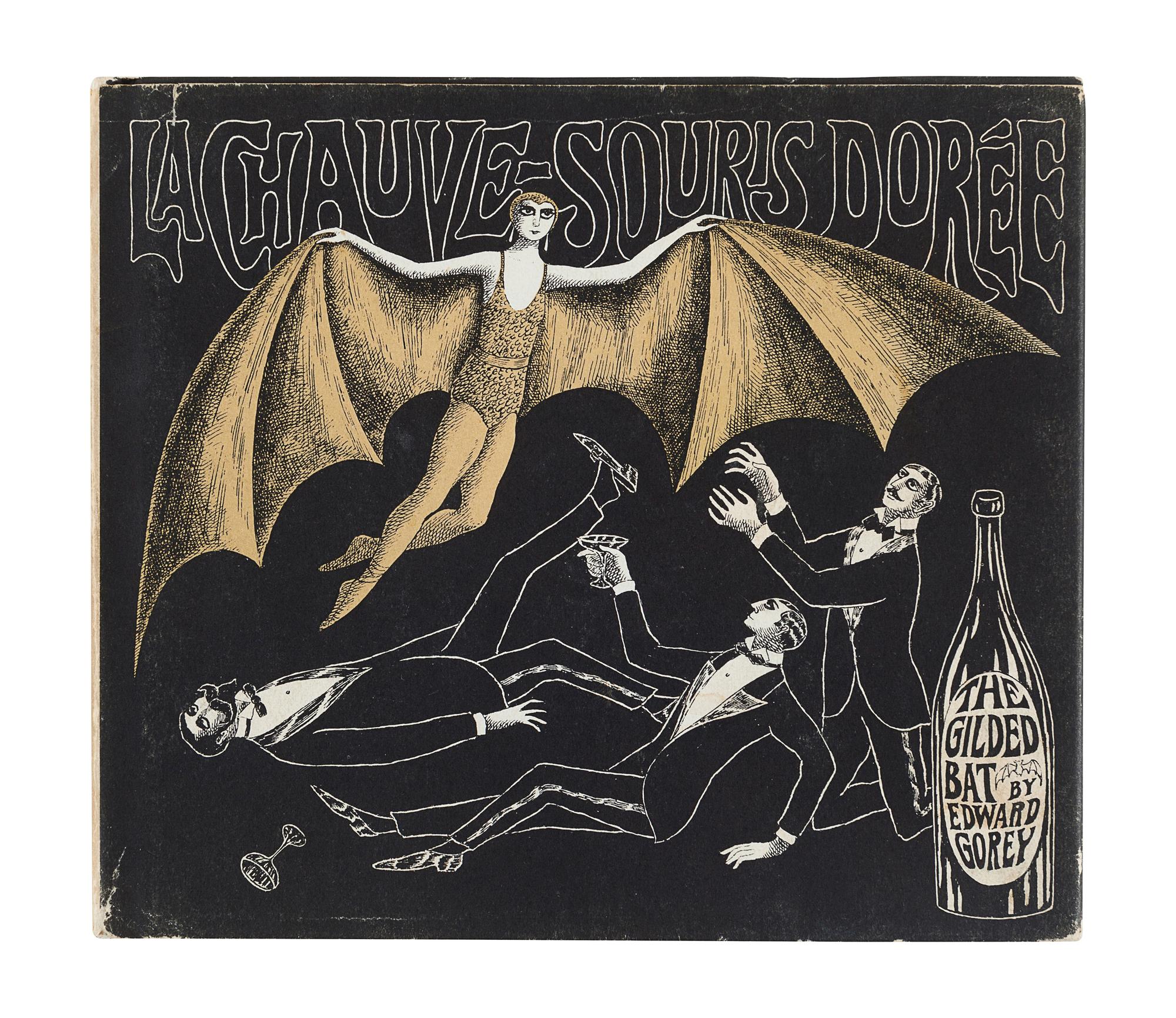 GOREY, Edward (1925-2000). The Gilded Bat . New York: Simon and Schuster, 1966.