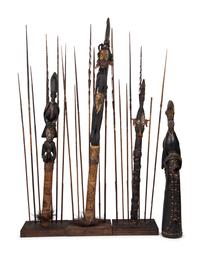 Four Oceanic Flutes with Three Arrow Displays